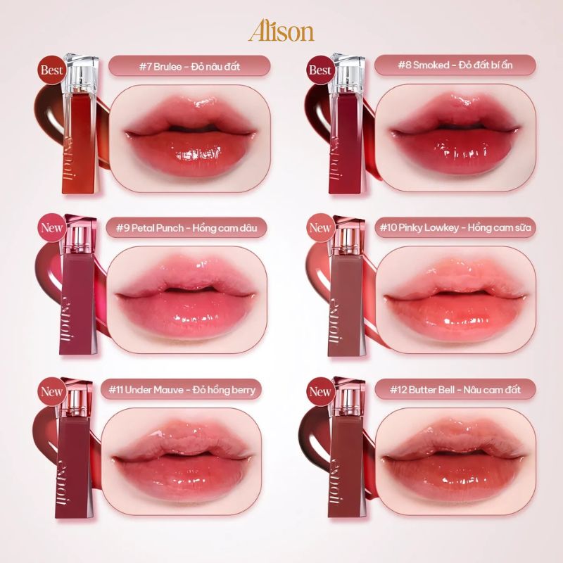 Son Bóng Espoir Couture Lip Tint Glaze